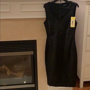 NWT Karen Millen Black Sheath Dress